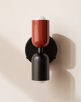 Morandi Duo - Rood & Zwart - wandlamp