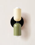 Morandi Duo - Wit & Groen - wandlamp