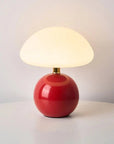 Champignón - Rood - tafellamp