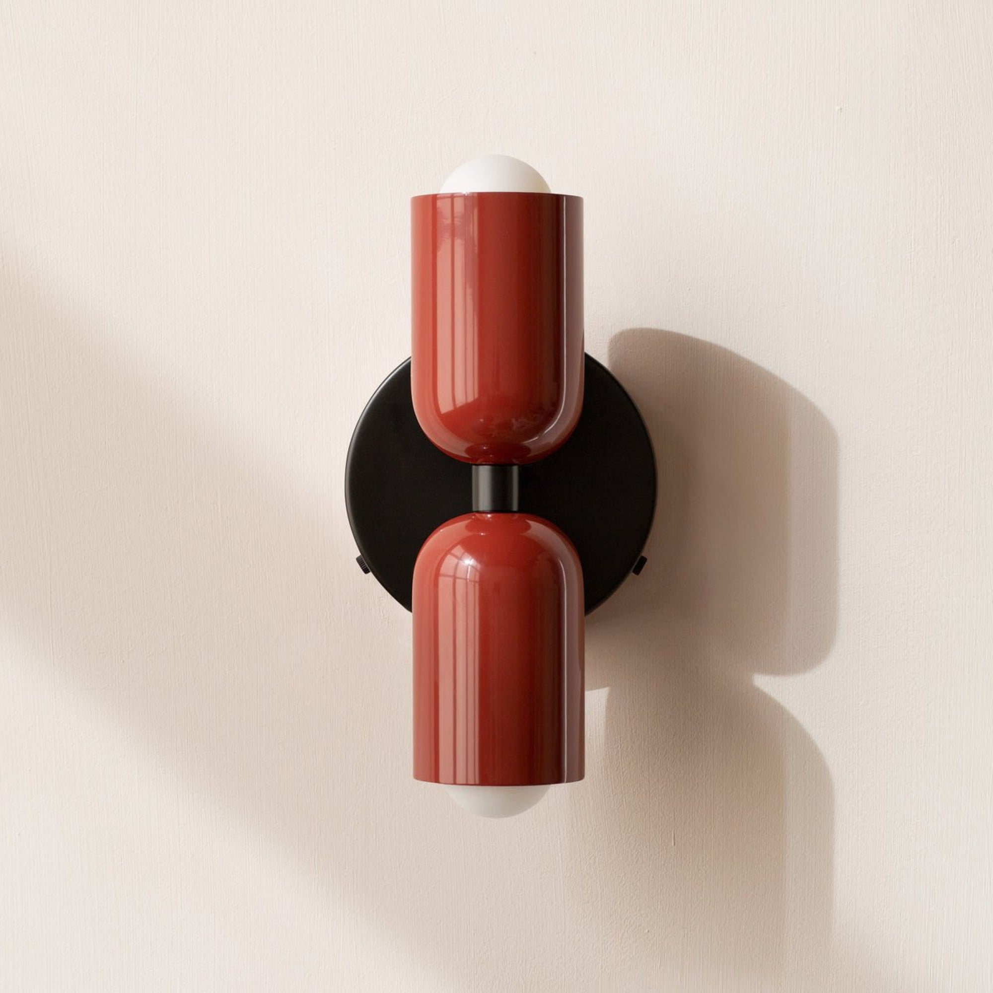 Morandi Mono - Rood - wandlamp
