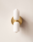 Morandi White - Goud - wandlamp